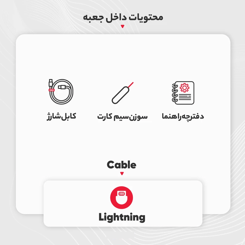 گوشی موبایل اپل مدل پرومکس دو سیم کارت اکتیو سیزده
